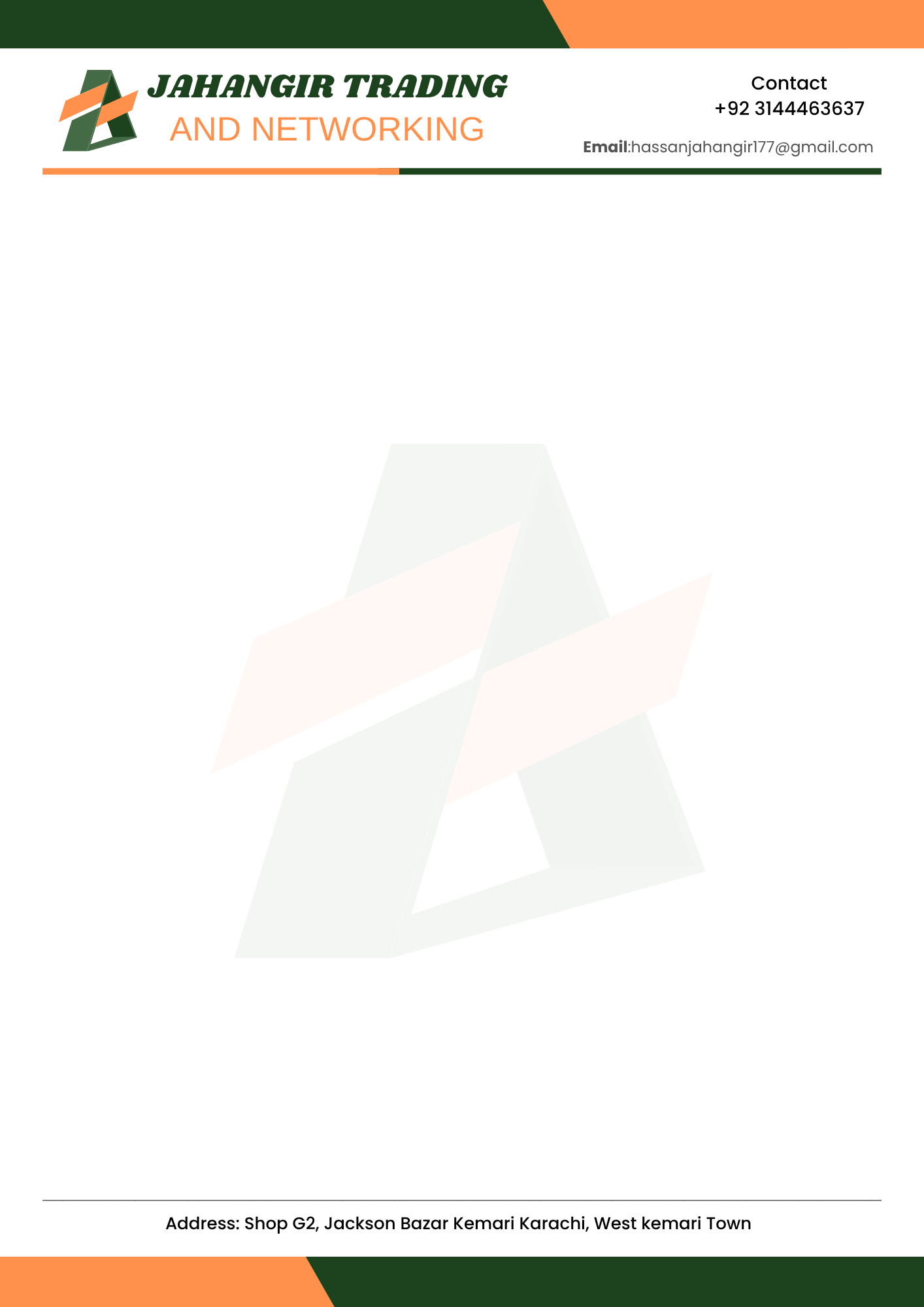 Letter Head Design