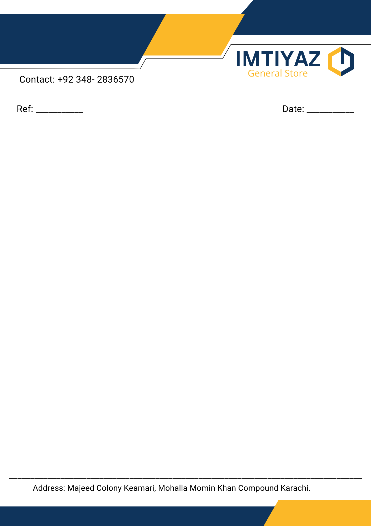 Letter Head Design