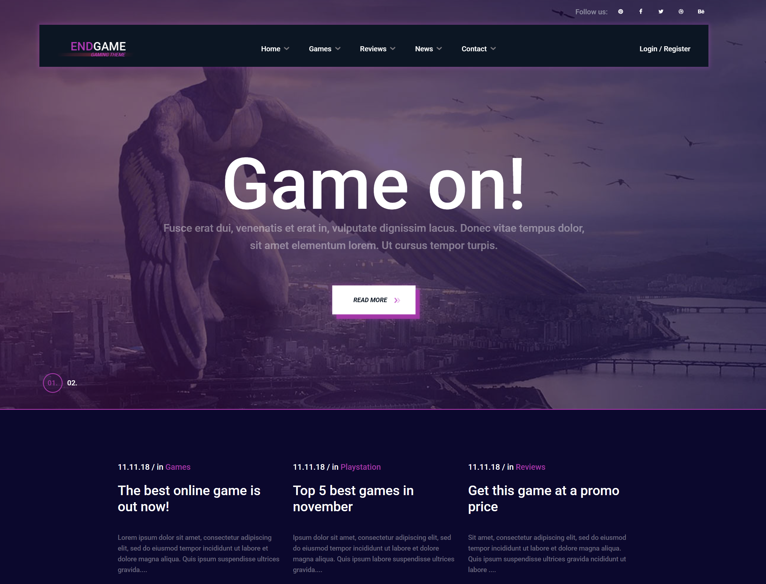 E-commerce Website Design