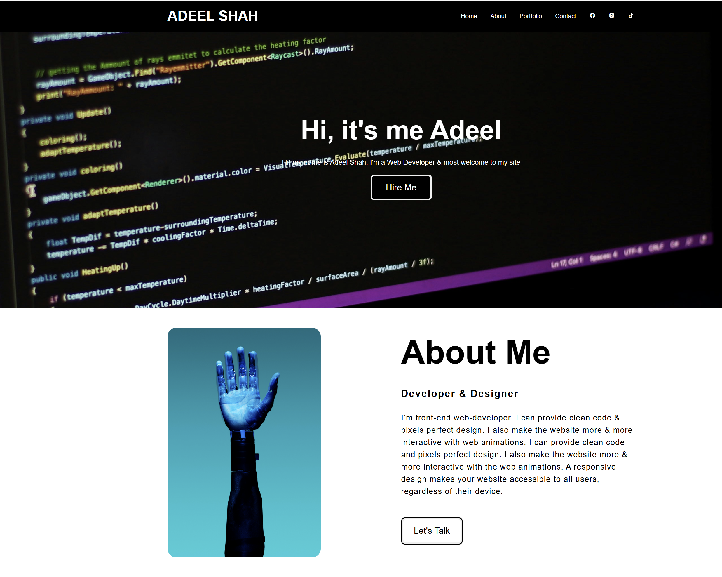 E-commerce Website Design