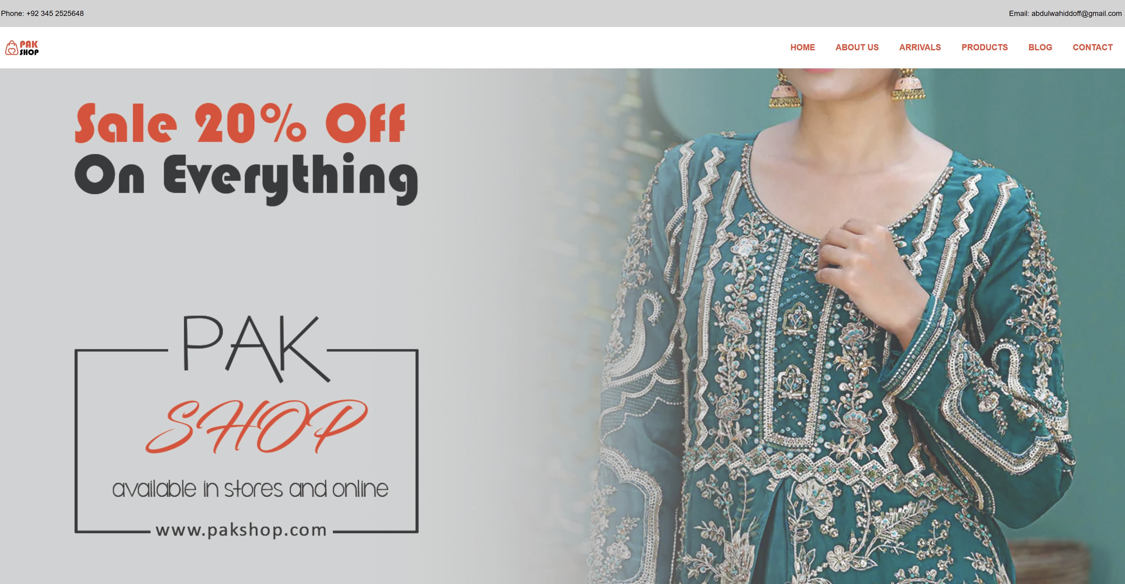 E-commerce Website Design